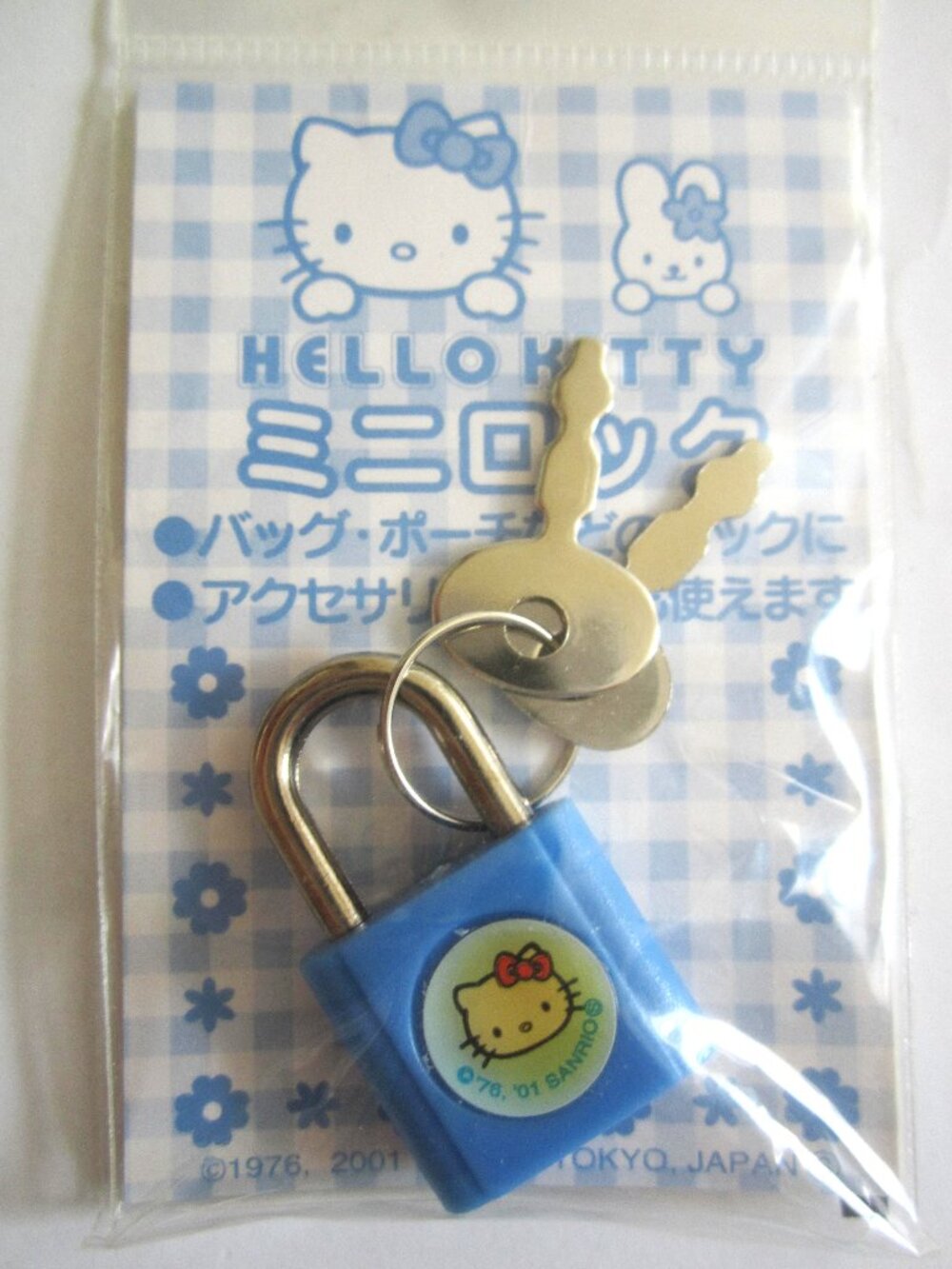 Hello Kitty Lock With Key Vintage